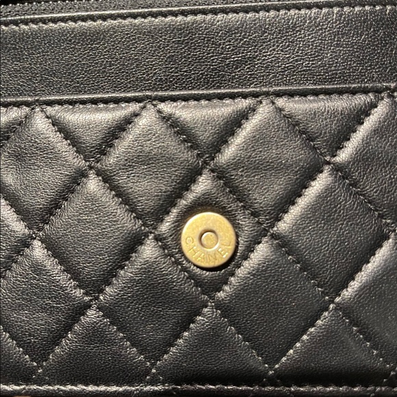 SOLD! Chanel Lambskin Infinity Wallet On Chain WOC - Picture 6 of 15